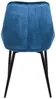 Vente-unique - MASURIE Stuhl SamtStoff Blau - B 56 cm x H 85,5 cm x L 49 cm Bild 5