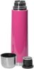 Isolierflasche 1 Liter PINK, Drehverschluss Bild 2