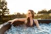 mSpa Whirlpool DUET ECO - Ø 173x65 cm - ganzjährig Outdoor Pool - XXL - 6 Pers, Aufblasbares Aufstellbecken, inkl. UVC+ Selbstreinigungsfunktion, App-Steuerung, Schnellheizsystem Bild 3