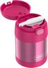 THERMOS Thermobehälter FUNTAINER FOOD JAR, Thermobehälter für Essen, spülmaschinenfest, Edelstahl, Kunststoff, Silikon, (1-tlg), 0,3l, 5h heiß & 7h kalt, dicht & auslaufsicher, mit klappbarem Löffel Bild 3