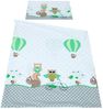 BabyLux Babybettwäsche BABYLUX Kinderbettwäsche 2 Tlg. 90 x 120 cm Bettwäsche Bettbezug Kind, 55. Eule Grün Bild 2