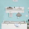 roba Wandregal 'Dreamworld 3' - Garderobe mit Ablage 90 cm - Holz - Weiß Bild 2