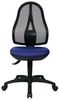 Bürodrehstuhl Punktsynchr.-T.blau 430-510mm "" Bild 2