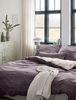 Irisette Mako-Satin Bettwäsche Set Wave-HK 8557 mauve 135 x 200 cm + 1 Kissenbezug 80x80 cm Bild 5