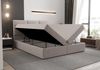 B&B Home 'Mallorca' Boxspringbett mit Bettkasten, Samt, Schwarz, 160x200 cm Bild 4