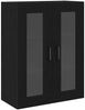 vidaXL Highboard 2 pcs Schwarz Eichen-Optik 69,5 x 34 x 180 cm 3334351 Bild 5