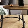Couchtisch Quebec Antikholz 50 x 50 cm mit Ablage Vicco Bild 5