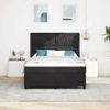 vidaXL Boxspringbett mit Kopfteil Schwarz 140 x 200 cm Samt 3342064 Bild 3