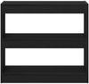 vidaXL Bücherregal 2 pcs Schwarz Eichen-Optik 80 x 30 x 72 cm 862720 Bild 5