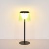 LED Tischleuchte, Innen Außen, Akku, Touchdimmer, H 34 cm Bild 5