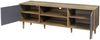 Lowboard Spanplatte, MDF Heveaholz Grau und Natur Bild 4