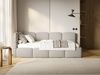 Selsey 'Cloudy' Jugendbett links, Bouclé Greige, 90x200 cm Bild 2