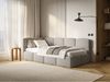 Selsey 'Cloudy' Jugendbett links, Bouclé Greige, 90x200 cm Bild 3