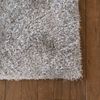 HOME DELUXE Hochflor Teppich SOFI - 150 x 80 cm Dunkelgrau Bild 5