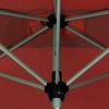 Doppler 'Active Auto Tilt' Sonnenschirm, Terracotta, 15 x 210 x 140 cm Bild 4