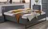 Schlafzimmer-Set >Tilburg< (5tlg.) Bett 168x92x210cm, Schrank, 2 Nachtkommoden, Kommode, Grafit Bild 3