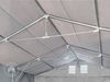 Lagerzelt 6x8 m Zelthalle Industriezelt mit 3m Seitenhöhe PVC Plane 850 N grau 100% wasserdicht Ganzjahreszelt mit Reißverschlusstor Bild 5