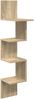 vidaXL Wandregal Wandhalterung Sonoma-Eiche 32 x 21 x 107 cm 8012134 Bild 2