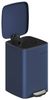 Songmics Mülleimer Küche, 20 Liter, Stahl, mit Inneneimer, Softclose, Offenhaltefunktion, mitternachtsblau, 34 x 28,5 x 40,4 cm Bild 2