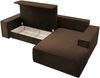 Selsey 'Farese ' Ecksofa mit Schlaffunktion, Cord-Bezug in Braun, rechtsseitig, 85 x 267 x 167 cm Bild 4