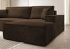 Selsey 'Farese ' Ecksofa mit Schlaffunktion, Cord-Bezug in Braun, rechtsseitig, 85 x 267 x 167 cm Bild 3