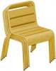 Vente-unique - POPAYAN Garden dining set Metall Gelb - B 39 cm x H 55,5 cm x L 43 cm Bild 4
