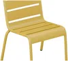 Vente-unique - POPAYAN Garden dining set Metall Gelb - B 39 cm x H 55,5 cm x L 43 cm Bild 5