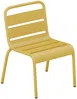 Vente-unique - POPAYAN Garden dining set Metall Gelb - B 39 cm x H 55,5 cm x L 43 cm Bild 3