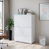 Home affaire PC-Schrank Vera, Sekretär, Home-Office-Schreibtisch mit LED-Beleuchtung (1 St), Multifunktional mit Stauraum, klappbare Tischfläche, LED, B 90 cm Bild 4