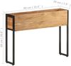 vidaXL Pflanzkübel 90x20x68 cm Akazie Mangoholz 321939 Bild 5