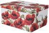 DUO FLORAL Set aus Teekanne, Edelstahl-Sieb und zwei Tassen mit Untertassen CLASSIC POPPIES New Bone China Porzellan Bild 5