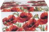 DUO FLORAL Set aus Teekanne, Edelstahl-Sieb und zwei Tassen mit Untertassen CLASSIC POPPIES New Bone China Porzellan Bild 4