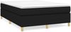 vidaXL Boxspringbettgestell Schwarz 140x200 cm Stoff 3120963 Bild 2