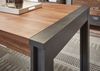 Esstisch Auburn Eiche Stirling und Matera grau 154 x 90 cm Bild 3