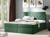 Boxspringbett Simori, Grün, 180x200 cm Bild 2