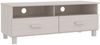 vidaXL TV-Schrank HAMAR Weiß 106x40x40 cm Massivholz Kiefer 340469 Bild 2