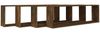 vidaXL Wandregale 4 Stk. Räuchereiche 100x15x30 cm Holzwerkstoff 815907 Bild 3