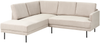 Ecksofa 4-Sitzer BREDA Cord Beige rechtsseitig Bild 5