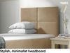 MEBLINI Kinderbett mit Bettkasten MINO 3 80x200 Rechts – H3/Hellbraun Samt Gepolstert Einzelbett mit Matratze - Polsterbett mit Stauraum - Bett mit Kopfteil – Stauraumbett Bild 3