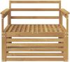 vidaXL Outdoor-Sofa Massivholz Akazie Weiß 3439121 Bild 3