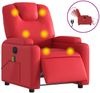 vidaXL Massagesessel Elektrisch Rot Kunstleder 3204428 Bild 2