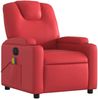 vidaXL Massagesessel Elektrisch Rot Kunstleder 3204428 Bild 3