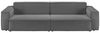 KAWOLA Sofa SAMU 2-Sitzer Feincord anthrazit 72 x 106 x 236 cm Bild 3