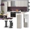 Herdumbauschrank Fame-Line GrauBeige 60 cm Vicco Bild 2