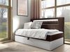 Boxspringbett 'Gladino Junior 2' braun 100x200 cm Bild 2