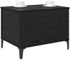 vidaXL Couchtisch Schwarz Eichen-Optik 60 x 44,5 x 45 cm Holzwerkstoff 881173 Bild 3