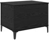 vidaXL Couchtisch Schwarz Eichen-Optik 60 x 44,5 x 45 cm Holzwerkstoff 881173 Bild 2