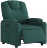 vidaXL Relaxsessel Elektrisch Dunkelgrün Stoff 3204350 Bild 3