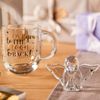 Leonardo Tasse EMOZIONE Love you to, Kaffeetasse, Becher, Henkelglas, Glas, Mehrfarbig, 300 ml, 046450 Bild 5