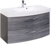 welltime Badmöbel-Set Florida, (2-St), Breite 100 cm, Waschtisch mit gewölbter Form Bild 3